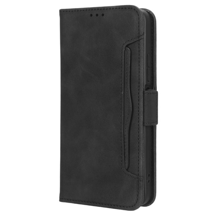 Bild 6,  Xiaomi Redmi 12 5G/4G Fodral Med Avtagbart Kortfodral Svart - Teknikhallen.se
