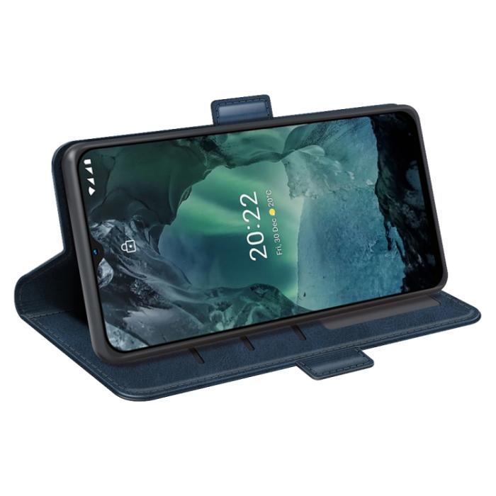 Bild 6,  Nokia G11 / G21 Fodral Magnetisk Stängning Blå - Teknikhallen.se