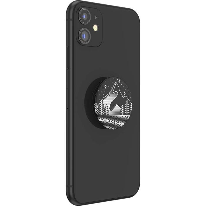 Bild 4, PopSockets PopSockets Avtagbart Grip med Ställfunktion Peak Relief - Teknikhallen.se