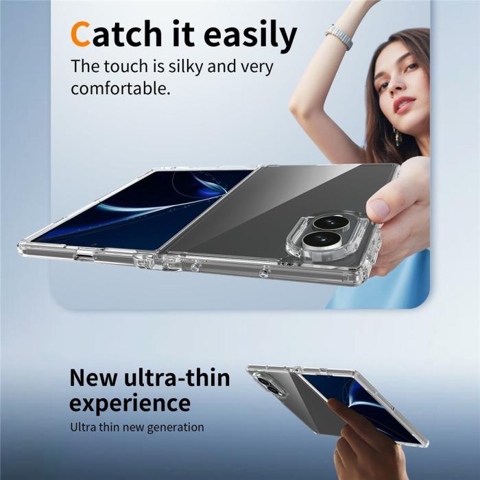 Bild 5,  Samsung Galaxy Z Fold 8 Skal TPU Transparent - Teknikhallen.se