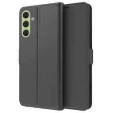  Samsung Galaxy A25 5G Fodral Slim L&auml;der Svart - Teknikhallen.se