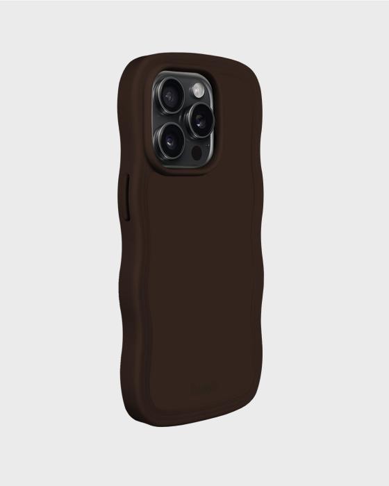 Bild 2, holdit holdit iPhone 14 Pro Max Skal Wavy Chocolate - Teknikhallen.se