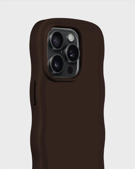 Bild 3, holdit holdit iPhone 14 Pro Max Skal Wavy Chocolate - Teknikhallen.se