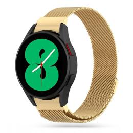 Tech-Protect Tech-Protect Milanese Loop Metall Armband Galaxy Watch 4/5/5 Pro/6/7/FE Guld - Teknikhallen.se