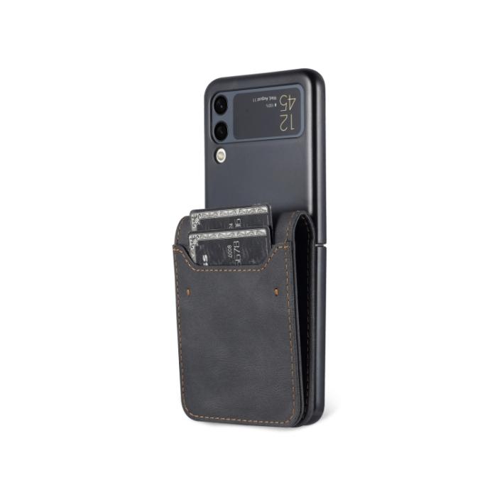 Bild 2, AZNS AZNS Galaxy Z Flip 3 Fodral Skin Touch Svart - Teknikhallen.se