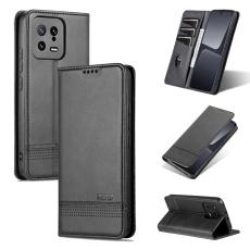AZNS AZNS Xiaomi 13 5G Fodral Flip L&auml;der Svart - Teknikhallen.se