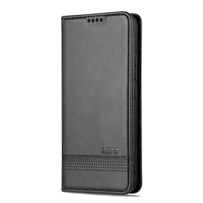 Bild 2, AZNS AZNS Xiaomi 13 5G Fodral Flip Läder Svart - Teknikhallen.se
