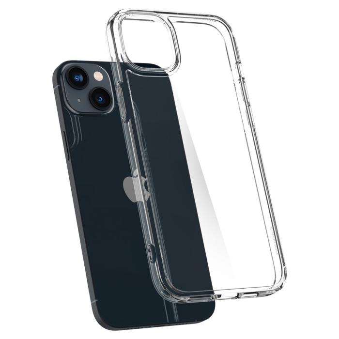 Bild 6, Spigen Spigen iPhone 14 Skal Ultra Hybrid Crystal Clear - Teknikhallen.se