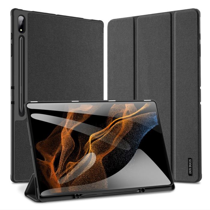Bild 2, DUX DUCIS DUX DUCIS Galaxy Tab S9 Ultra DOMO Fodral Tri-Fold Svart - Teknikhallen.se