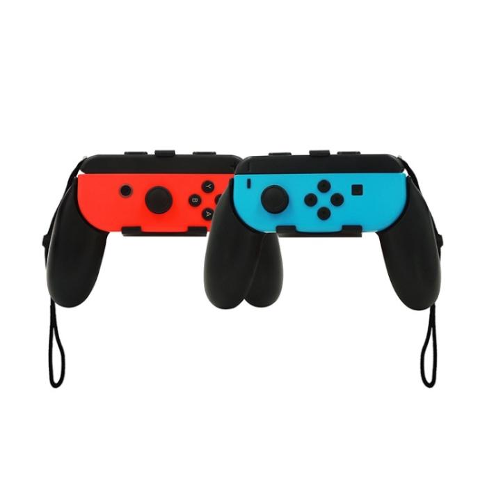 Bild 3, iPlay iPlay 2 st Nintendo Switch Joy-Con Grip Svart - Teknikhallen.se