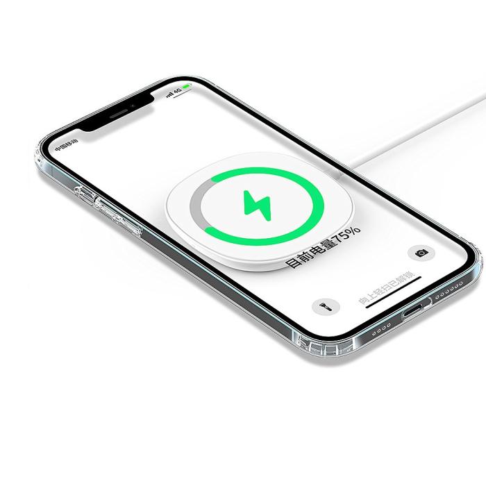 Bild 6,  iPhone 15 Skal MagSafe Akryl/TPU Transparent - Teknikhallen.se