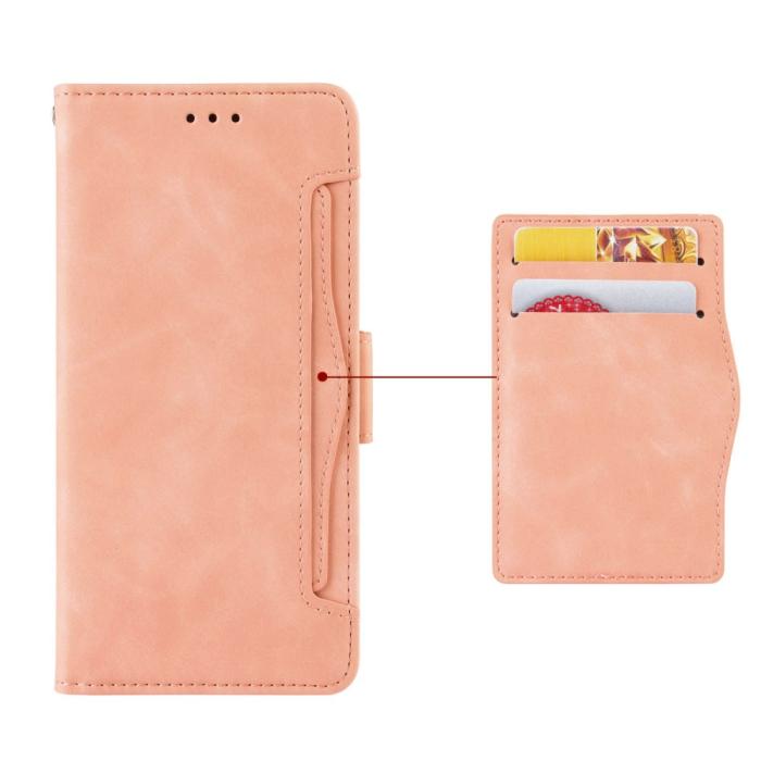 Bild 4,  Xiaomi Redmi 12 5G/4G Fodral Med Avtagbart Kortfodral Rosa - Teknikhallen.se