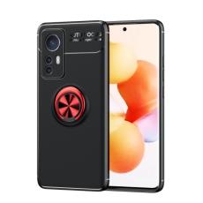  Xiaomi 12 Skal Ring Svart/R&ouml;d - Teknikhallen.se