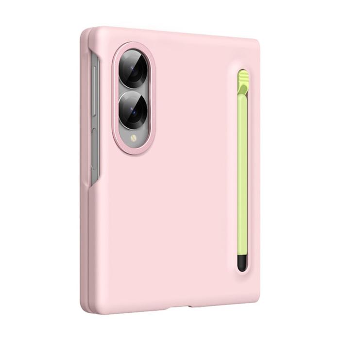 Bild 2,  Samsung Galaxy Z Fold 8 Skal Inkl. Skärmskydd & Penna Rosa - Teknikhallen.se