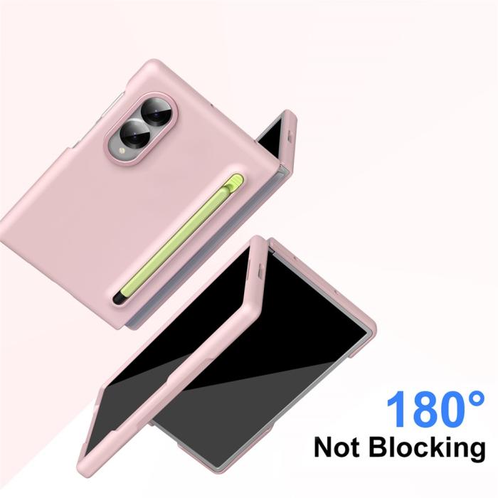 Bild 3,  Samsung Galaxy Z Fold 8 Skal Inkl. Skärmskydd & Penna Rosa - Teknikhallen.se
