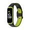  Samsung Galaxy Fit 2 SM-R220 Armband Ihåligt Silikon Svart/Grön - Teknikhallen.se