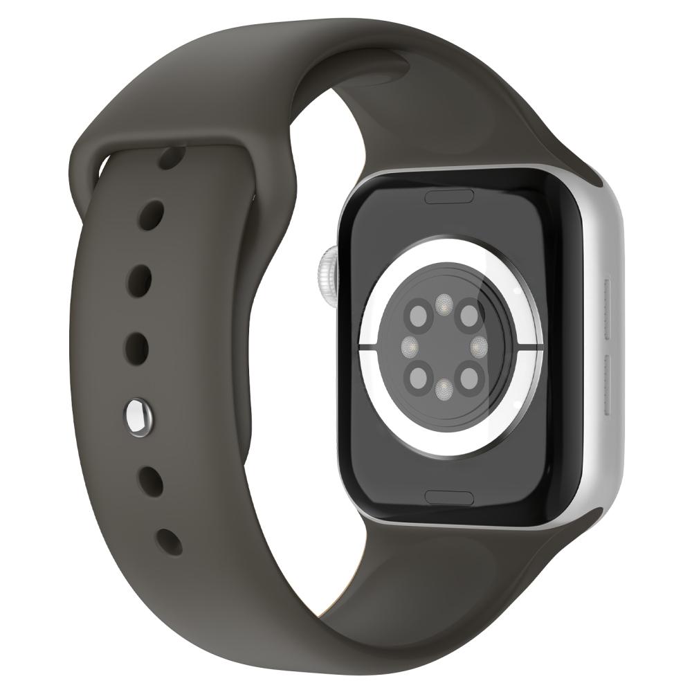 ColorPop Apple Watch 38/40/41 mm Silikon Armband (M/L) Mörk Brun - Teknikhallen.se