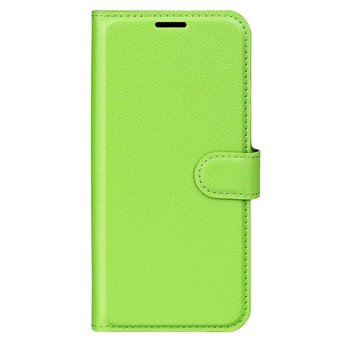 Bild 5,  OnePlus Nord CE 3 Lite 5G Fodral Litchi Läder Grön - Teknikhallen.se