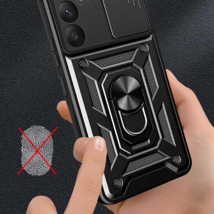 Bild 4,  Samsung Galaxy A55 5G Skal CamShield Ring Svart - Teknikhallen.se
