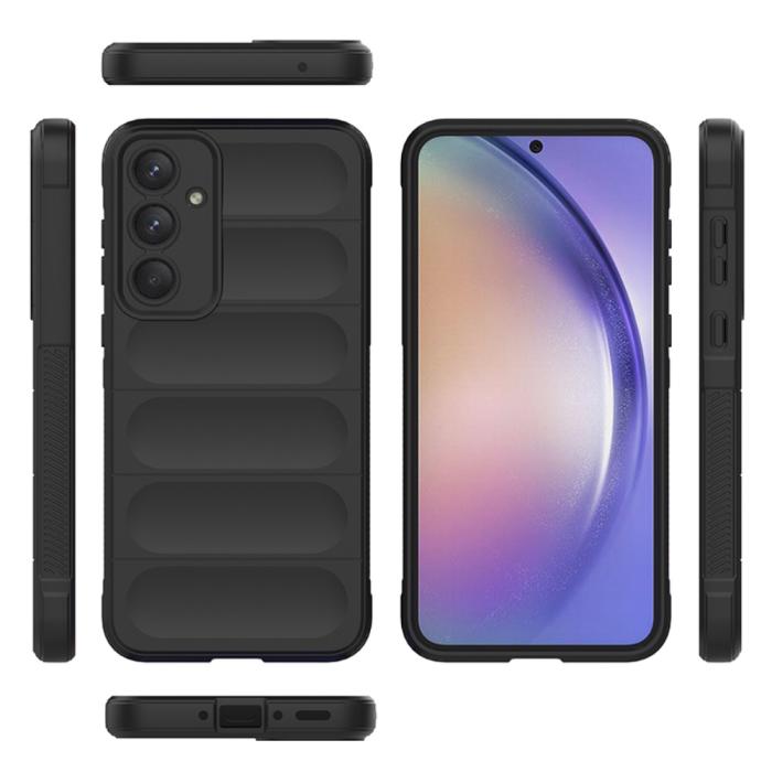 Bild 2,  Samsung Galaxy A55 5G Skal Magic Shield Svart - Teknikhallen.se