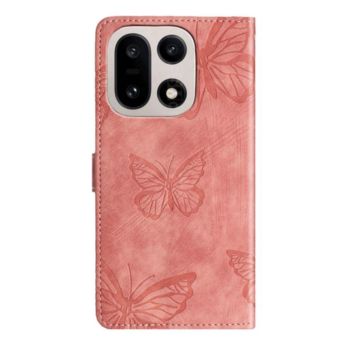 Bild 2,  OnePlus 15 Fodral Med Fjäril Tryck Rosa - Teknikhallen.se