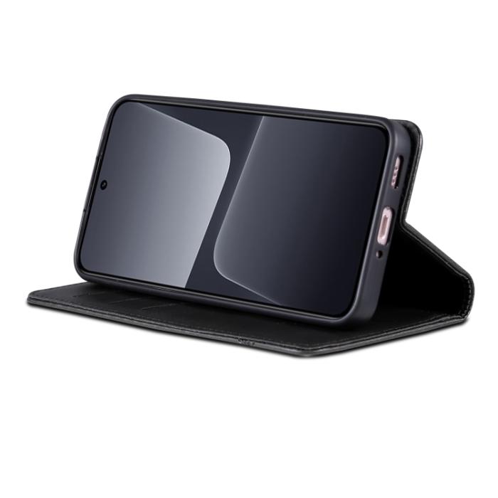 Bild 5, AZNS AZNS Xiaomi 13 5G Fodral Flip Läder Svart - Teknikhallen.se