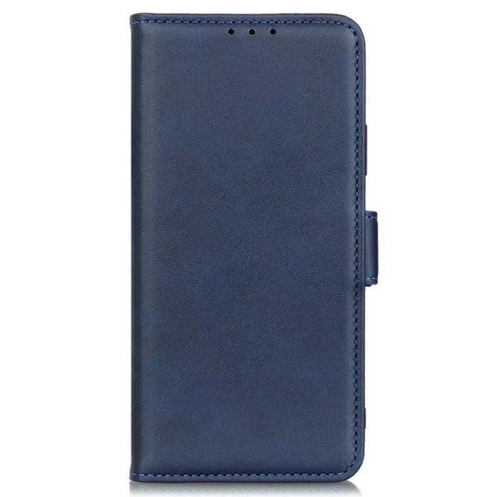 Bild 6,  Samsung Galaxy S23 Ultra Fodral Magnetisk Stängning Blå - Teknikhallen.se