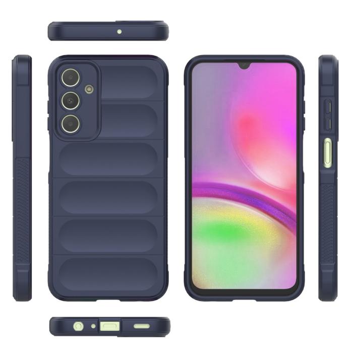 Bild 2,  Samsung Galaxy A25 5G Skal Magic Shield TPU Mörk Blå - Teknikhallen.se