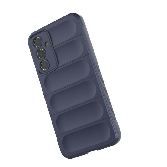 Bild 4,  Samsung Galaxy A25 5G Skal Magic Shield TPU Mörk Blå - Teknikhallen.se