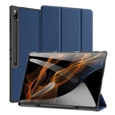 DUX DUCIS DUX DUCIS Galaxy Tab S9 Ultra DOMO Fodral Tri-Fold Bl&aring; - Teknikhallen.se
