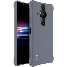 IMAK IMAK Sony Xperia Pro-I Skal Shockproof TPU + Sk&auml;rmskydd Matt Gr&aring; - Teknikhallen.se