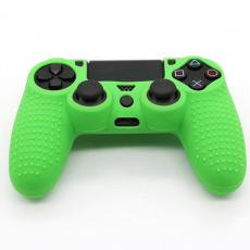  PS4 Kontroll Skal Silikon Anti-Slip Gr&ouml;n - Teknikhallen.se
