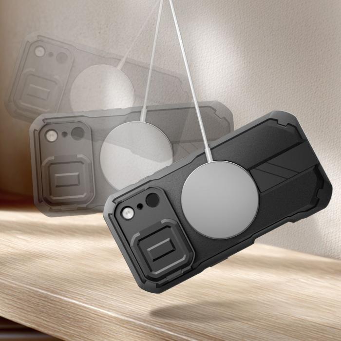 Bild 2, Tech-Protect Tech-Protect iPhone 17 Pro Max Skal MagSafe Kevlar Svart - Teknikhallen.se