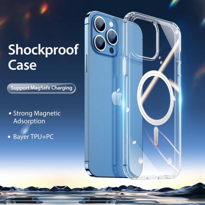 Bild 2, DUX DUCIS DUX DUCIS iPhone 14 Pro Max Skal Clin MagSafe Hybrid Transparent - Teknikhallen.se