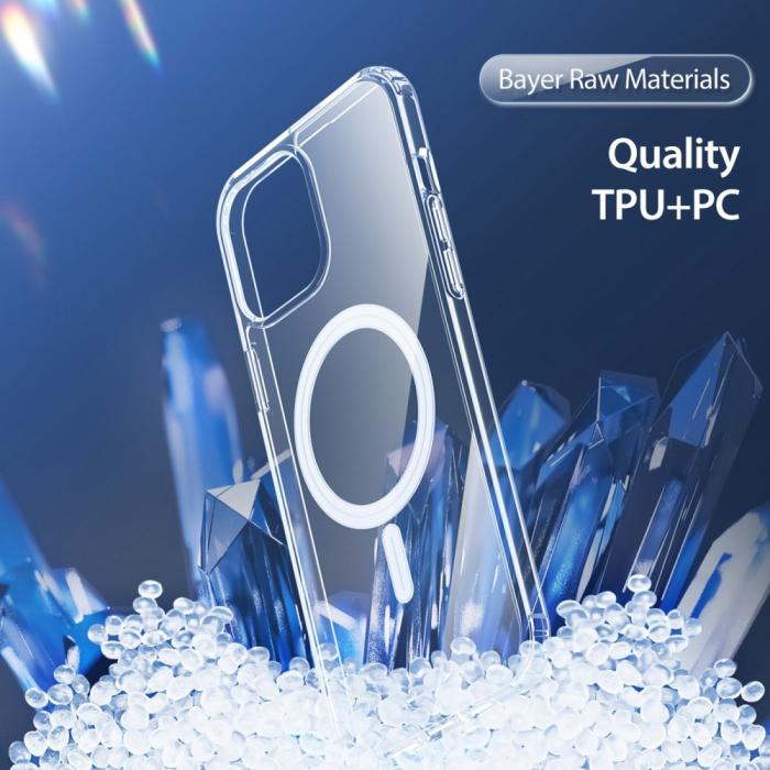 Bild 6, DUX DUCIS DUX DUCIS iPhone 14 Pro Max Skal Clin MagSafe Hybrid Transparent - Teknikhallen.se