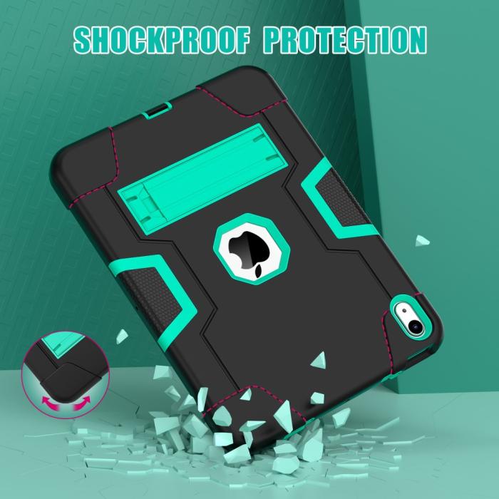 Bild 6,  iPad 11 2025 / 10.9 2022 Shockproof Hybrid Skal Med Kickstand - Teknikhallen.se