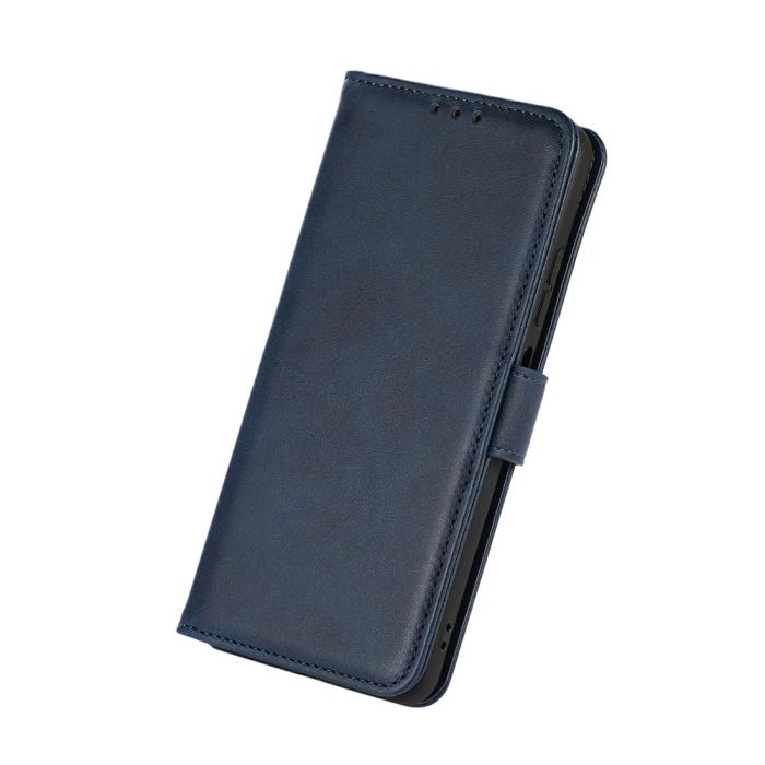 Bild 4,  Sony Xperia 1 VII Plånboksfodral Läder Blå - Teknikhallen.se