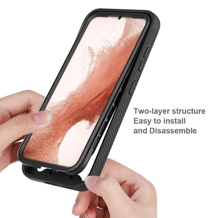 Bild 5,  Samsung Galaxy S23 Plus Skal 360 Hybrid Svart - Teknikhallen.se