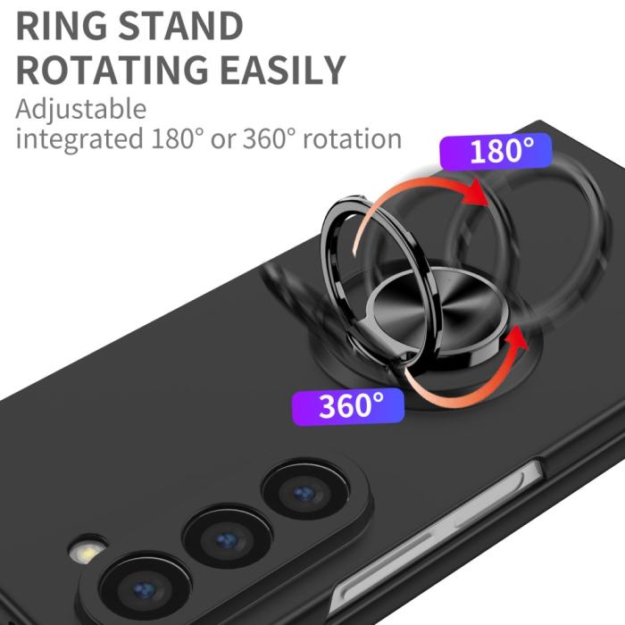 Bild 5,  Galaxy Z Fold 6 Ringskal Kickstand Svart - Teknikhallen.se