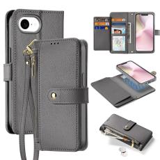 DUX DUCIS DUX DUCIS iPhone 17e / 16e 2in1 Magnet Fodral Lawa Series Gr&aring; - Teknikhallen.se