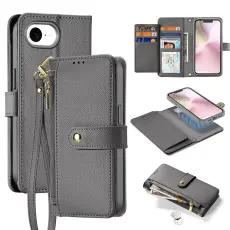 DUX DUCIS DUX DUCIS iPhone 17e / 16e 2in1 Magnet Fodral Lawa Series Gr&aring; - Teknikhallen.se