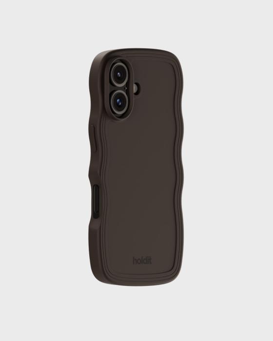 Bild 2, holdit holdit iPhone 16 Skal Wavy Chocolate - Teknikhallen.se