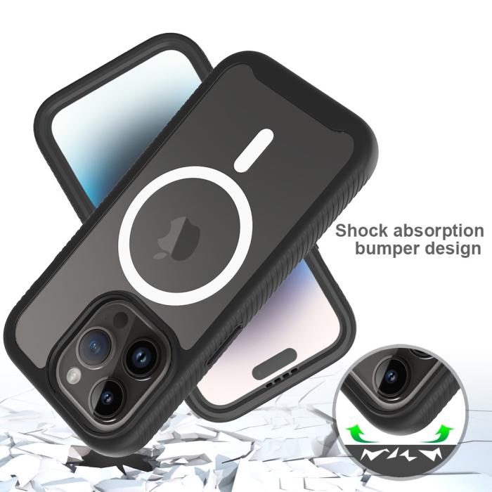 Bild 3,  iPhone 15 Pro Max Skal MagSafe 360 Defense Svart - Teknikhallen.se