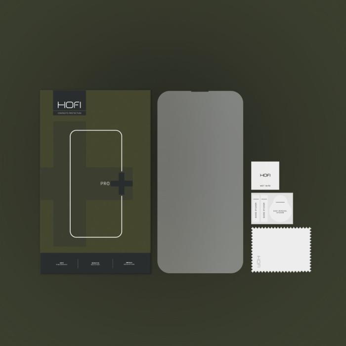 Bild 4, HOFI HOFI iPhone 14 Pro Skärmskydd Pro+ Härdat Glas Transparent - Teknikhallen.se
