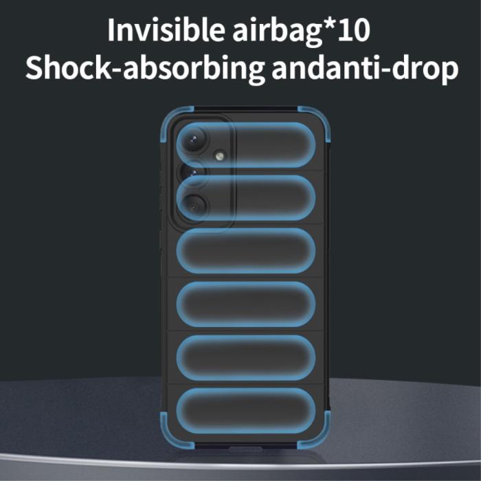 Bild 5,  Samsung Galaxy A55 5G Skal Magic Shield Svart - Teknikhallen.se