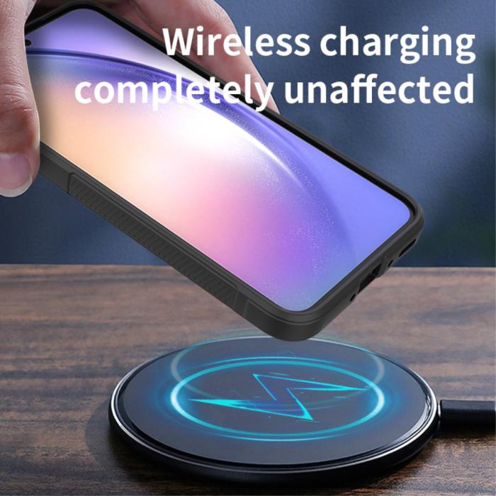 Bild 6,  Samsung Galaxy A55 5G Skal Magic Shield Svart - Teknikhallen.se