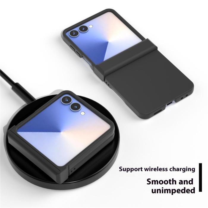 Bild 4, ABEEL ABEEL Samsung Galaxy Z Flip 7 Skal Skin Feel Svart - Teknikhallen.se