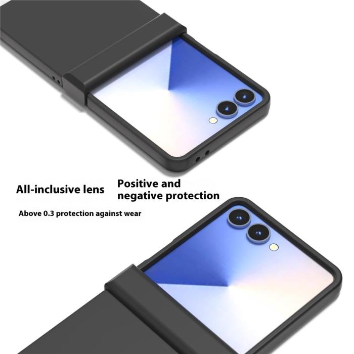 Bild 5, ABEEL ABEEL Samsung Galaxy Z Flip 7 Skal Skin Feel Svart - Teknikhallen.se