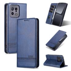 AZNS AZNS Xiaomi 13 5G Fodral Flip L&auml;der Bl&aring; - Teknikhallen.se