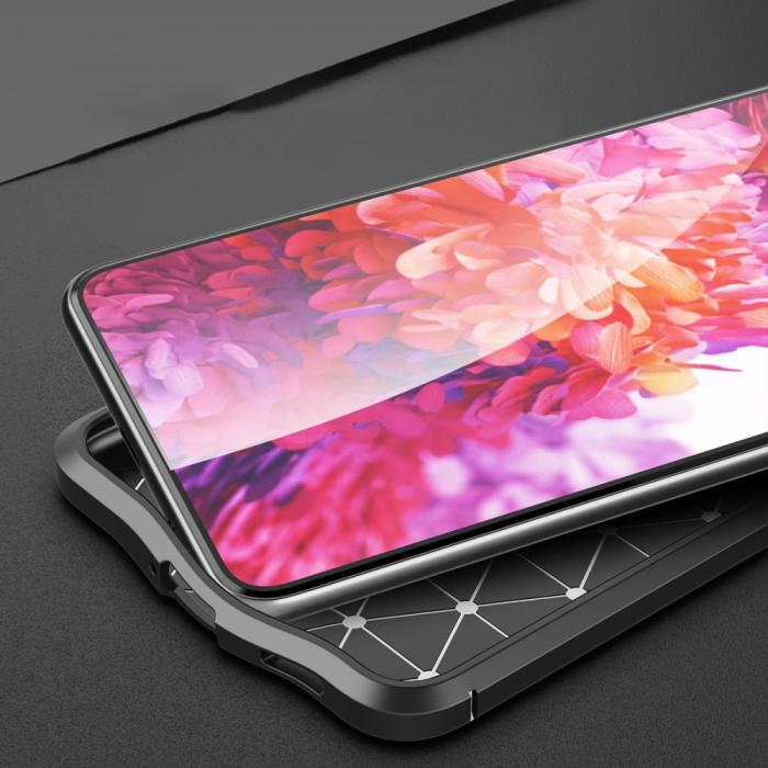 Bild 3,  Samsung Galaxy S22 Plus Skal Litchi Textur Blå - Teknikhallen.se